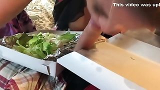 Horny Mummy Gets A Big Dick Salad Delivery - Erin Electra