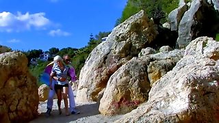 Tattooed Towheaded Dame Fuck Stranger At Beach